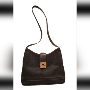 Luca Ferri Elegant Black Shoulder Bag